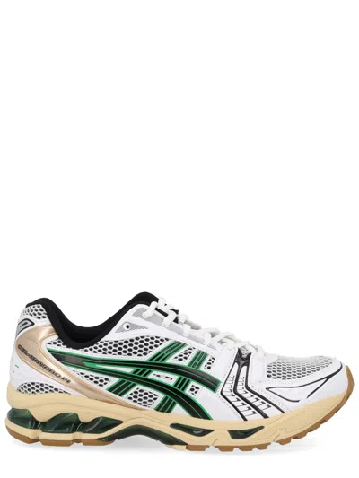 Asics Heritage Running Silhouette Gel-kayano 14 Sneakers In Green