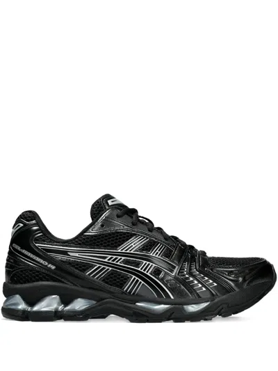 Asics Multicolor Mesh And Rubber Gel-kayano 14 Sneakers In Black