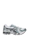 Asics White Gel-kayano 14 Sneakers In Blue