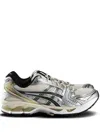 Asics Gel Kayano 14 Sneakers With Shiny Silver Accents In Multi