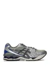 Asics Casual Sneakers With Mesh Upper And Rubber Outsole In Gray