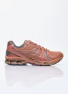 Asics Man Sneakers Rust Size 11 Textile Fibers In Orange