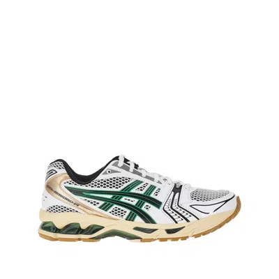 Asics Striped Panelled Sneakers In Gray