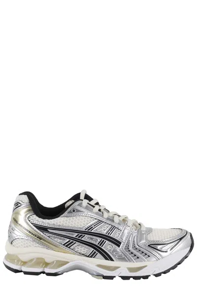 Asics Gel Kayano 14 Sneakers With Shiny Silver Accents In Multi