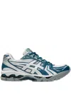 Asics Gel-kayano 14 Man Sneakers Deep Teal Size 8 Textile Fibers In Green
