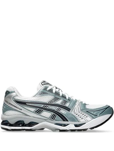 Asics Gel-kayano 14 "white Fjord Grey" Sneakers In 106