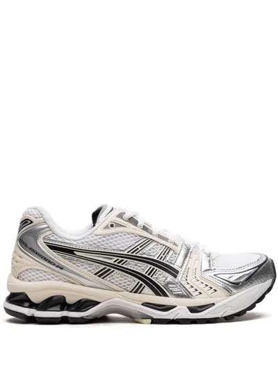 ASICS GEL-KAYANO 14 "WHITE MIDNIGHT" SNEAKERS