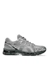 Asics Mens Gel-kayano 20 Mesh Low-top Trainers Gravel Pure Silver