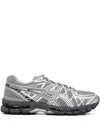 Asics Mens Gel-kayano 20 Mesh Low-top Trainers Gravel Pure Silver