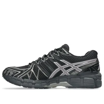 Asics Mesh Upper Low Sneakers Rubber Sole In Black