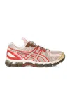 Asics Logo Sneakers In Multicolor