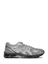 Asics Mens Gel-kayano 20 Mesh Low-top Trainers Gravel Pure Silver