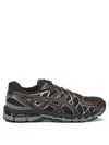 Asics Gel-kayano 20 Man Sneakers Brown Size 8.5 Textile Fibers In Black