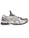 Asics Man Sneakers Light Grey Size 8.5 Textile Fibers In Gray