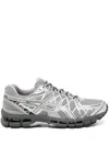 Asics Mens Gel-kayano 20 Mesh Low-top Trainers Gravel Pure Silver In Silber