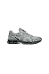 Asics Mens Gel-kayano 20 Mesh Low-top Trainers Gravel Pure Silver