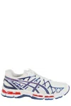 Asics Round Toe Low-top Sneakers In White