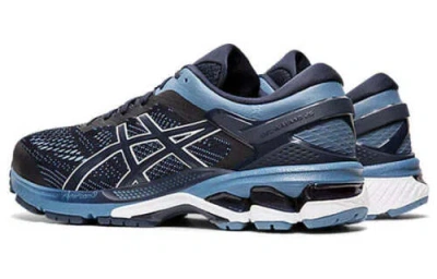 Pre-owned Asics Gel Kayano 26 4e Wide Midnight Grey Floss 1011a536-400 In Midnight/grey Floss