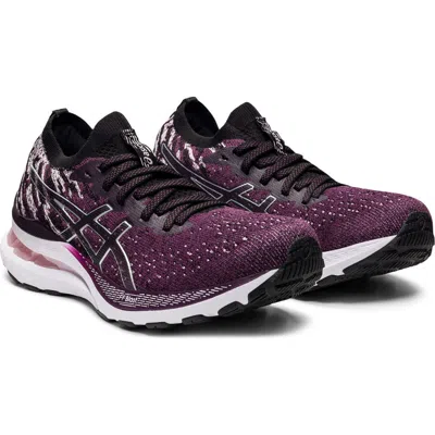 Asics ® Gel Kayano 28 Mk Running Shoe In Deep Plum/black