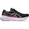 Asics Women's Gel-kayano 30 Running Shoes In Black/lilac Hint In Black/ Lilac Hint