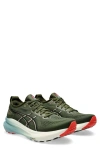 Asics Gel-kayano 31 Running Shoe Men In Smog Green/black