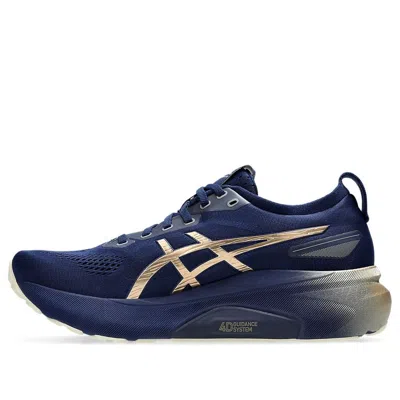 Asics Gel-kayano 31 Sneakers 'navy Gold Silver' In Blue