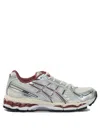 Asics Gel Kayano Running Shoe With Contrast Sole In Multi