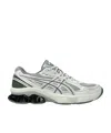 Asics Gel-kinetic Fluent Lace-up Sneakers In Gray