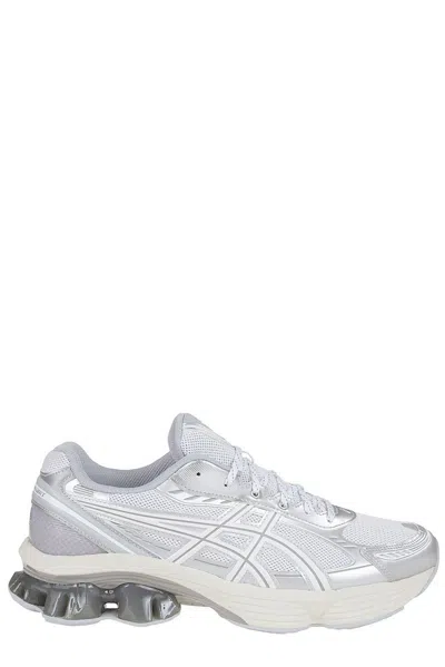 Asics Gel-kinetic Fluent Lace-up Sneakers In White