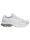 Asics Gel-kinetic Fluent Sneaker With Advanced Gel Technology In White
