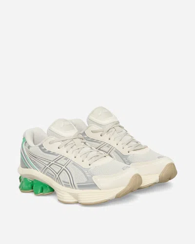 Asics Gel-kinetic Fluent Sneakers Smoke Grey / Pure Silver In Green