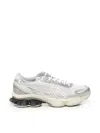 Asics Gel-kinetic Fluent Sneaker With Advanced Gel Technology In White