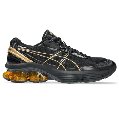 Asics Gel-kinetic Fluent Sneakers With Breathable Mesh Upper In Black