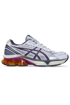 Asics Gel-kinetic Fluent Sportstyle Sneakers In White/truffle Grey At Urban Outfitters