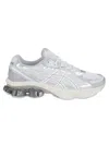 Asics Gel-kinetic Fluent Sneaker With Advanced Gel Technology In White White