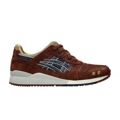 Pre-owned Asics Gel Lyte 3 Og 'reddish Brown Midnight' | Men's Size 9