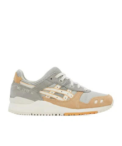 Asics Gel-lyte Iii Og Splicing Design Low-cut Casual Shoes In White