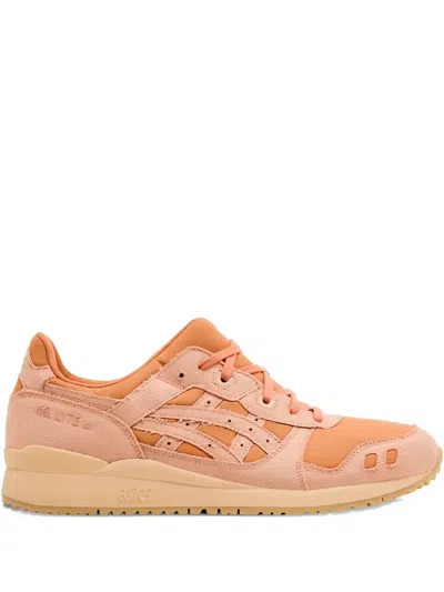 Asics Gel Lyte Iii "orange" Sneakers