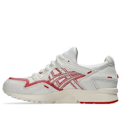 Asics Gel-lyte V X Kirch Incomplete 'cream Fiery Red' In White