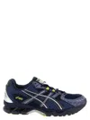 Asics Breathable Design Mesh Upper Sneakers In Blue