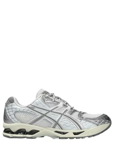 Asics Gel-nimbus 10.1 Panelled Sneakers In Silver