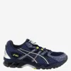 Asics Breathable Design Mesh Upper Sneakers In Blue