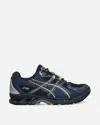 Asics Breathable Design Mesh Upper Sneakers In Blue