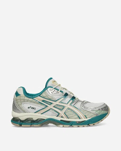 ASICS GEL-NIMBUS 10.1 SNEAKERS WHITE / RAINY LAKE