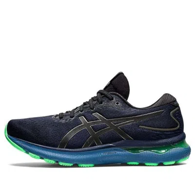 Asics Gel-nimbus 24 'black Gunmetal' In Blue