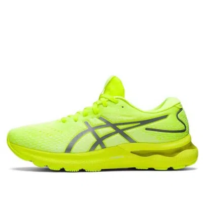 Asics Gel-nimbus 24 Lite-show 'safety Yellow' In Green