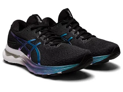 Asics Gel-nimbus 24 Platinum 1012b306-001 Women Us 5 Black Running Shoes Eee4171