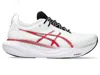 Asics Gel-nimbus 25 Anniversary 'classic Red' In White