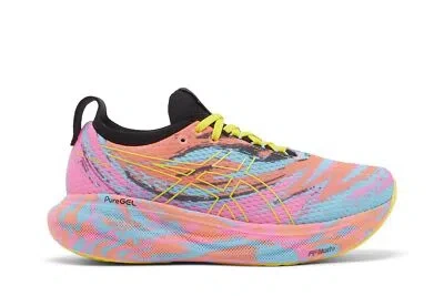 Pre-owned Asics Gel Nimbus 25 'color Injection - Aquarium' 1012b586-400 Wos Women's Shoes In Yellow