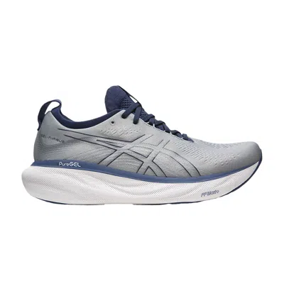 Pre-owned Asics Gel Nimbus 25 Extra Wide 'sheet Rock Indigo Blue' In Grey
